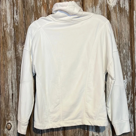VINCE White Hoodie with Drawstring size extra small - Picture 5 of 6